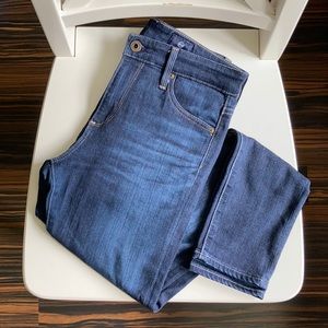 GUC AG Jeans Farrah Skinny Crop (25, dark blue)